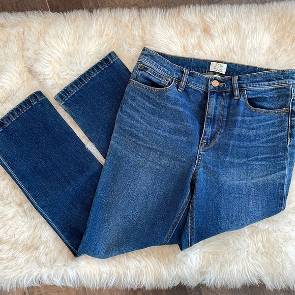 J.Crew Billie Demi Boot Crop Denim - Picture 1 of 6